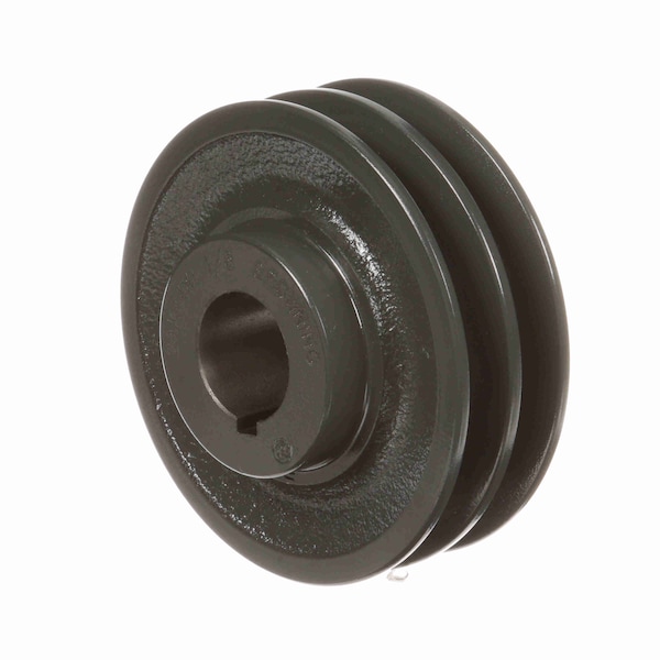 2 Groove Cast Iron Fhp - Finished Bore Sheave, 2AK44X 1 1/8